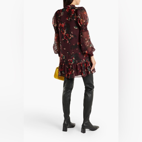 Walter Baker Yasmine Dress in Mulberry Flower, size M, NWT - Picture 3 of 6